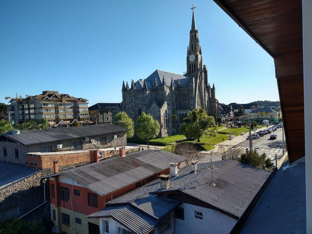 Apartamento Sol Poente Ao Lado Da Catedral Canela Esterno foto