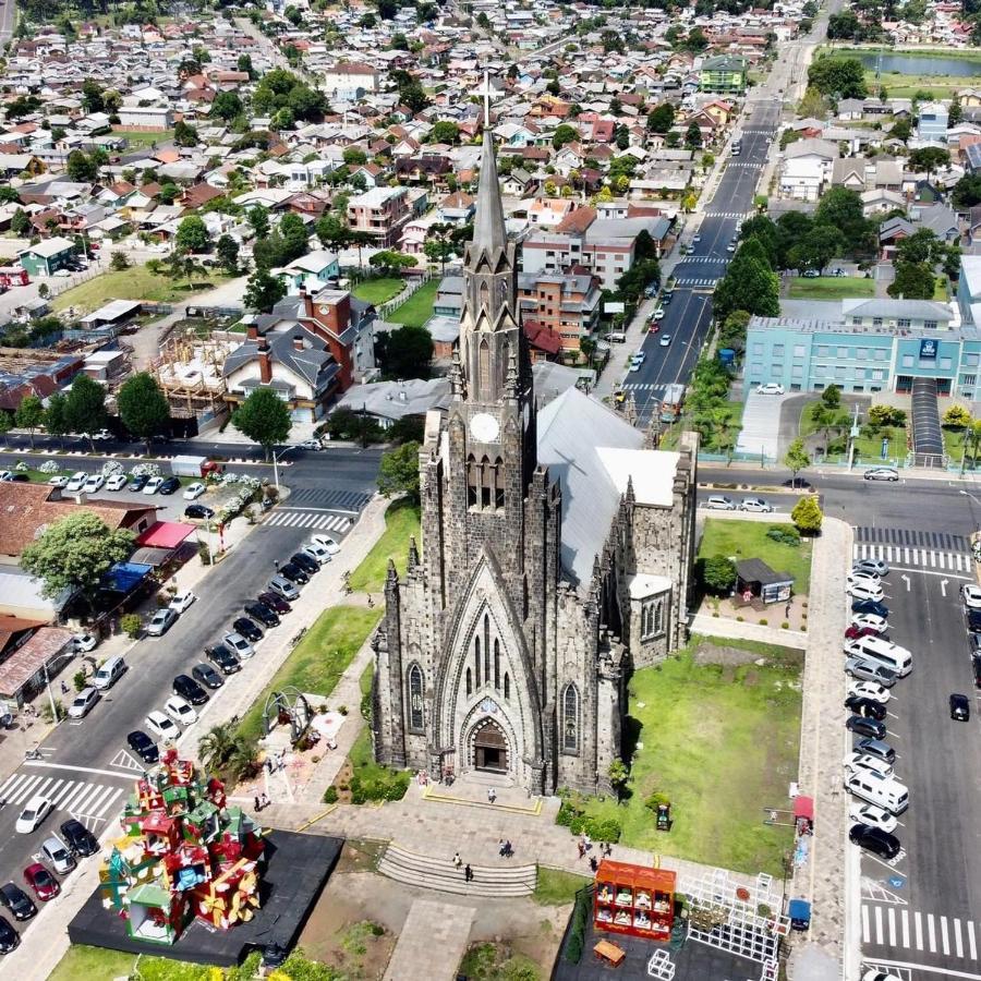Apartamento Sol Poente Ao Lado Da Catedral Canela Esterno foto